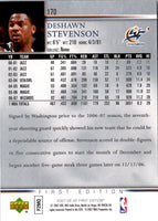 2007 Upper Deck First Edition DeShawn Stevenson #170