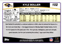 2006 Topps Kyle Boller