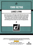 2022 Donruss Holo Red Lance Lynn