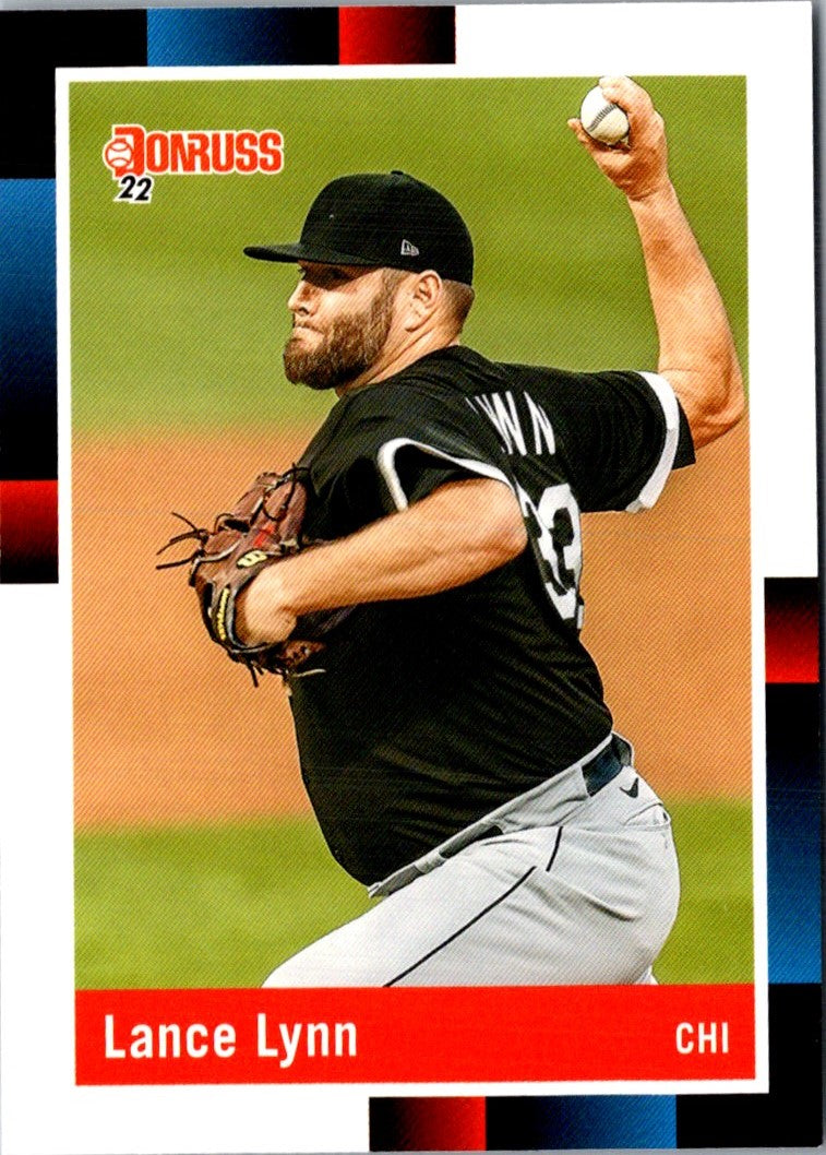 2022 Donruss Holo Red Lance Lynn