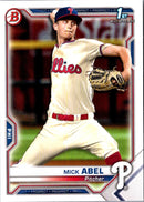 2021 Bowman Prospects Mick Abel