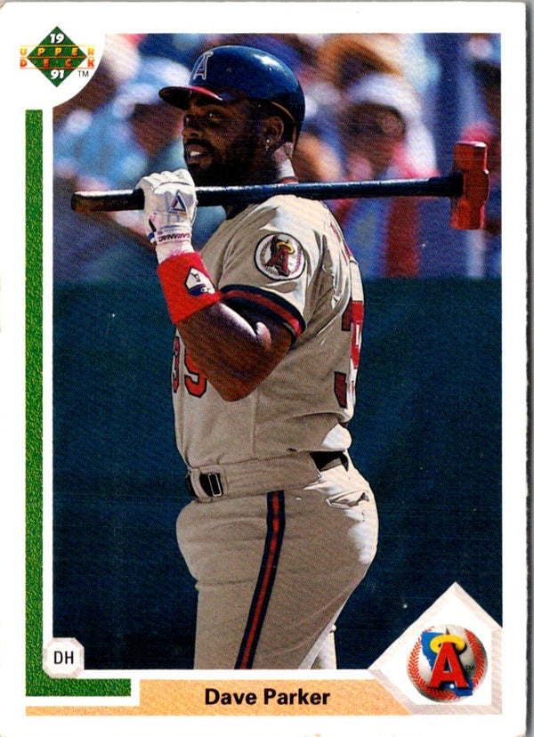 1991 Upper Deck Dave Parker #733