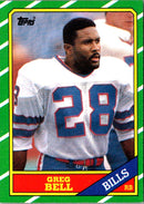1986 Topps Greg Bell