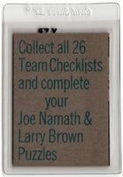 1963 Post Cereal CFL Joe Poirier #26