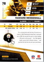 2010 Panini Absolute Memorabilia Rashard Mendenhall #78