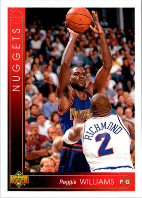 1993 Upper Deck Reggie Williams #327