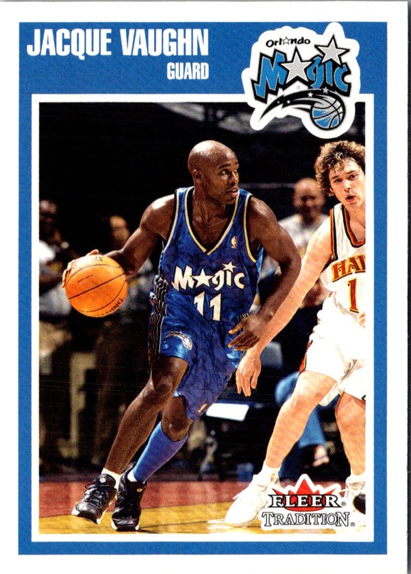 2002 Fleer Tradition Jacque Vaughn #114
