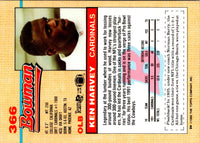 1992 Bowman Ken Harvey #366