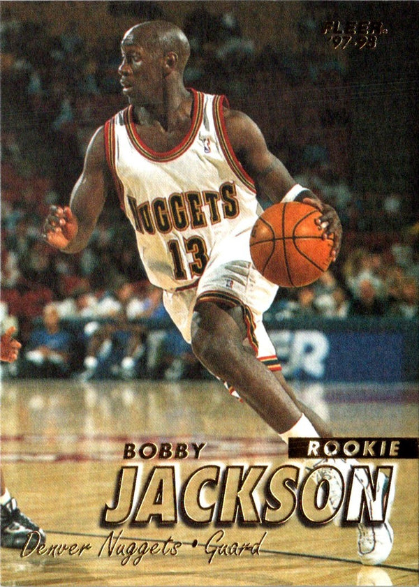 1997 Fleer Traditions Crystal Bobby Jackson #323