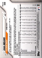 2020 Topps John Means #550