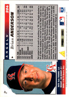 1996 Score Brian Anderson #204