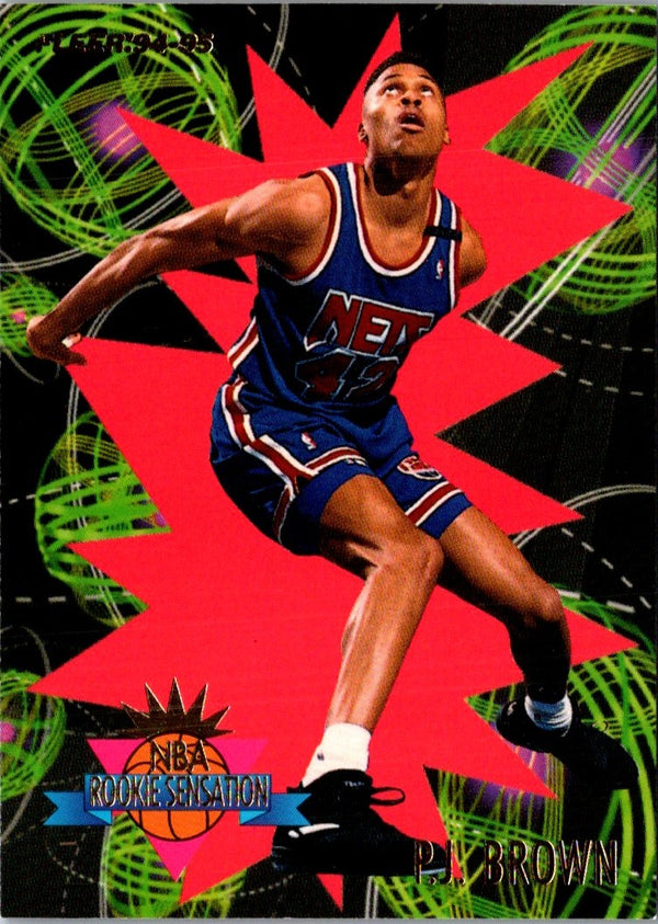 1994 Fleer Rookie Sensations P.J. Brown #3
