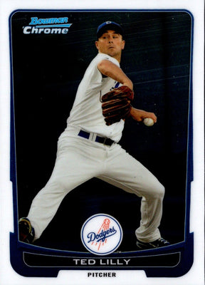 2012 Bowman Chrome Ted Lilly #186