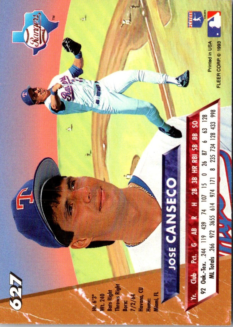 1993 Ultra Jose Canseco