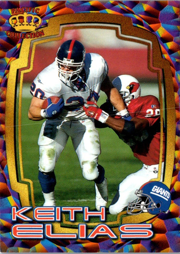 1997 Pacific Dynagon Prism Best Kept Secrets Keith Elias #22
