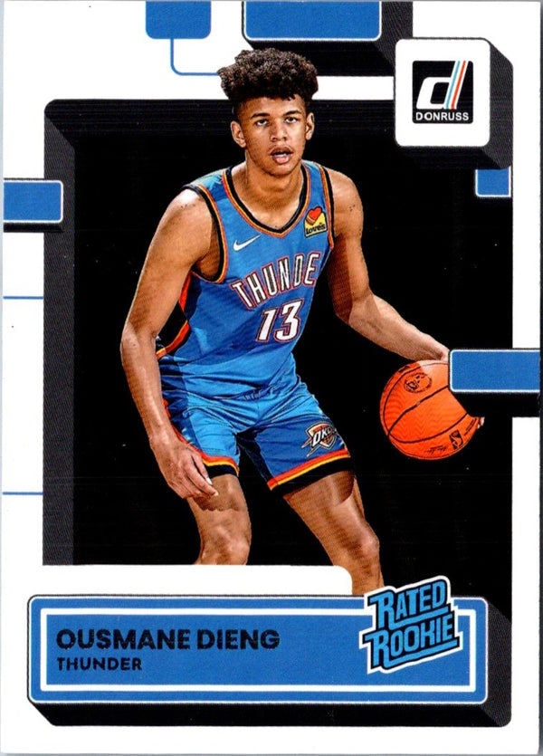 2022 Donruss Rated Rookies Ousmane Dieng #211