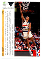 1991 Upper Deck Rookie Standouts Chris Jackson #R17