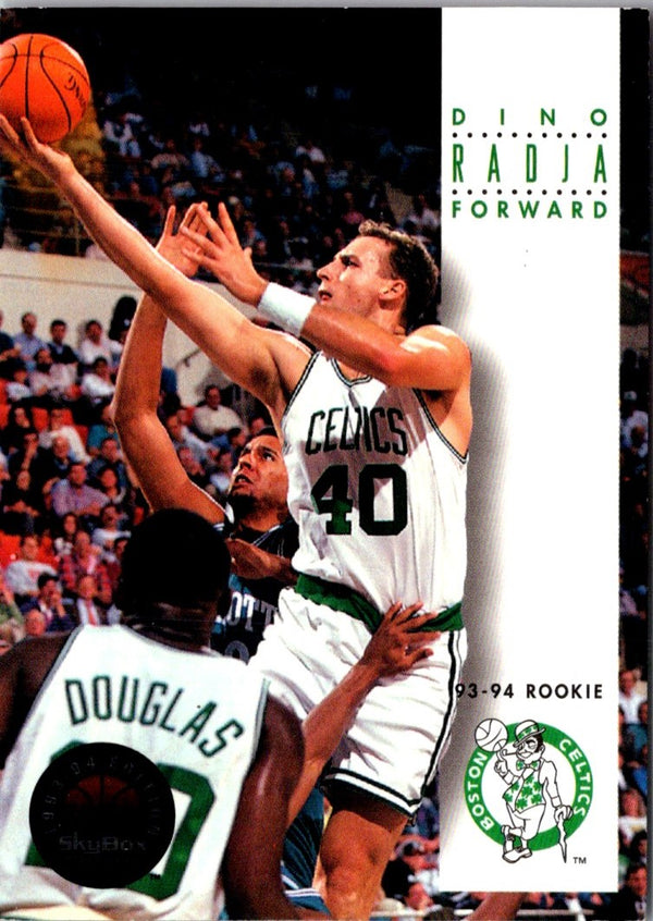 1993 SkyBox Dino Radja #198 Rookie