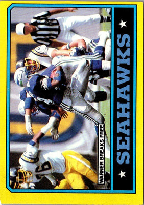1986 Topps Seattle Seahawks Helmet #NNO