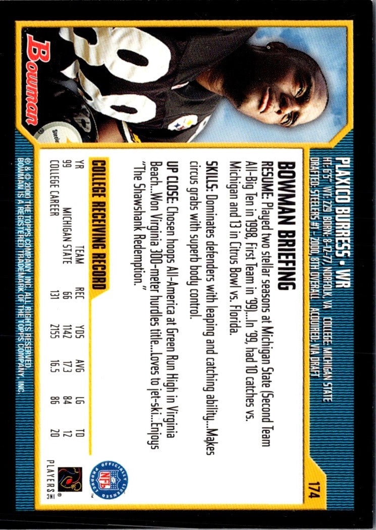 2000 Bowman Plaxico Burress