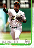 2019 Topps Franklin Barreto #512