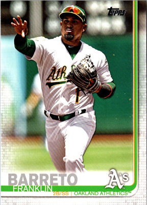 2019 Topps Franklin Barreto #512