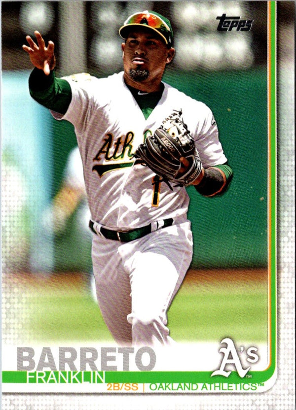 2019 Topps Franklin Barreto #512