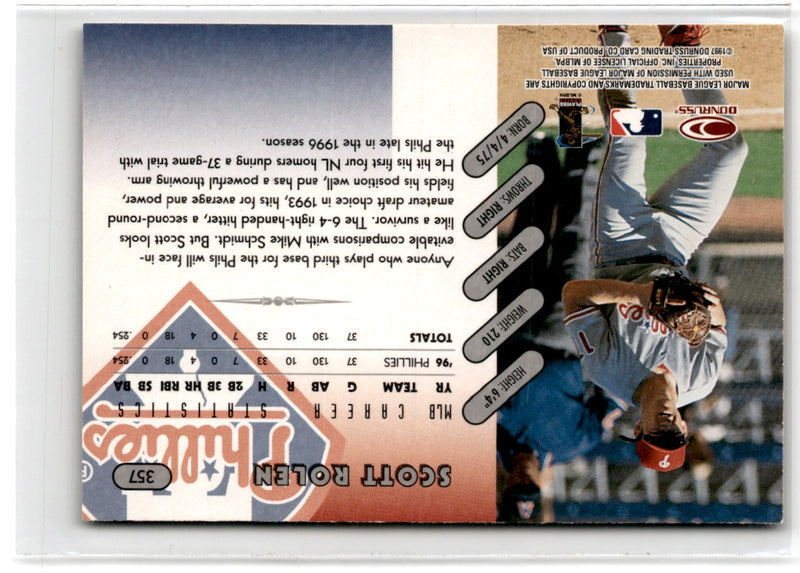 1997 Donruss Scott Rolen