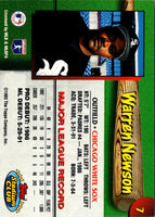 1993 Stadium Club Chicago White Sox Warren Newson #7