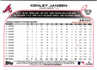 2022 Topps Chrome Update Kenley Jansen #USC166
