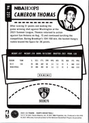 2021 Hoops Red Backs Cameron Thomas