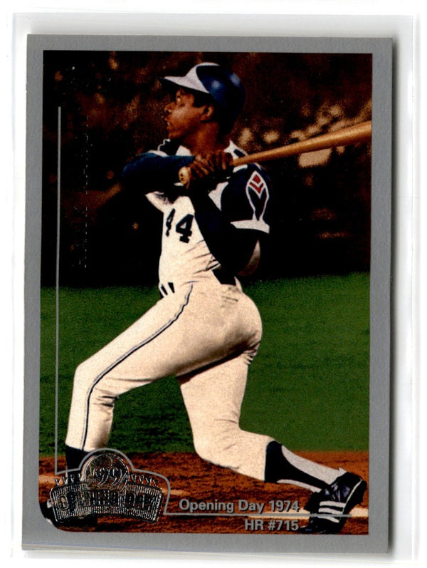 2000 Topps Aaron Hank Aaron #6