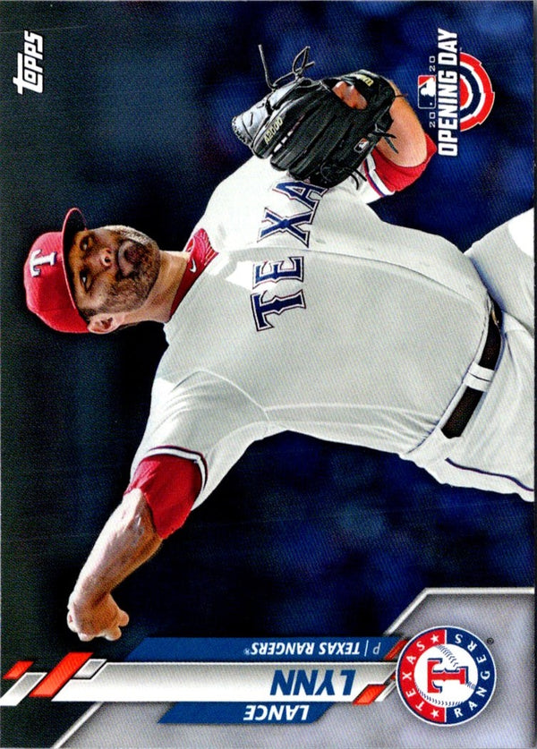 2020 Topps Opening Day Lance Lynn #18