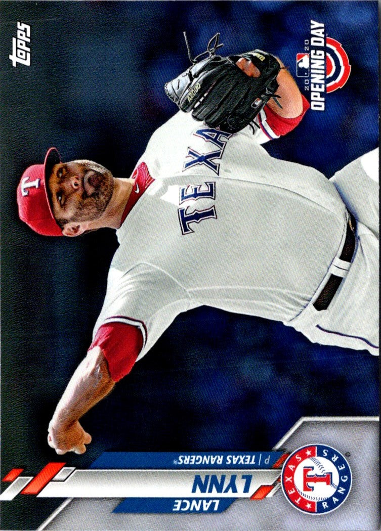 2020 Topps Opening Day Lance Lynn