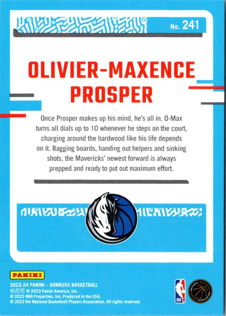 2023 Donruss Olivier-Maxence Prosper