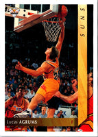 1994 Australian Futera NBL Lucas Agrums #93