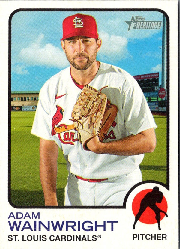 2022 Topps Heritage Adam Wainwright #42