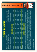 1992 Front Row Draft Picks Gold Elmer Bennett #6