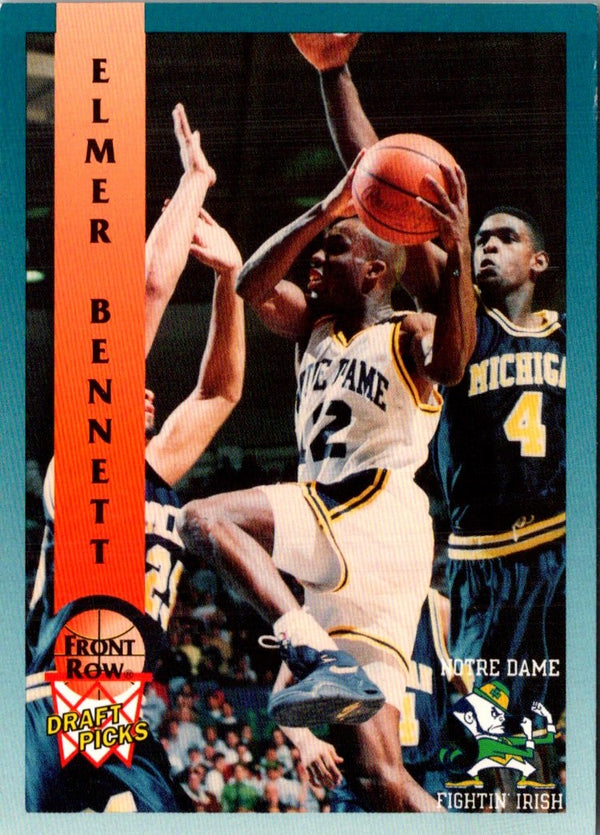 1992 Front Row Draft Picks Gold Elmer Bennett #6