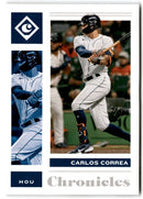 2021 Panini Chronicles Carlos Correa