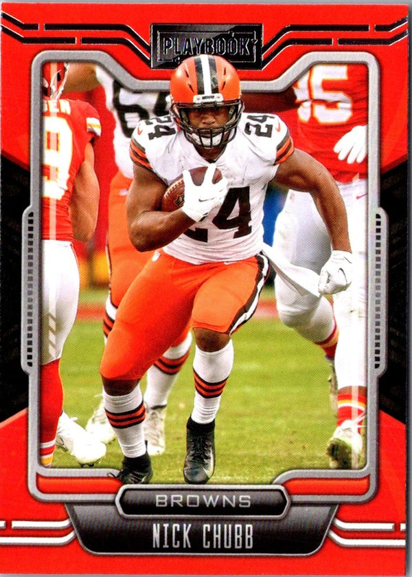 2021 Panini Playbook Nick Chubb #21