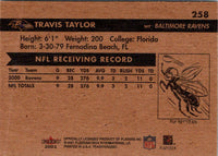 2001 Fleer Tradition Glossy Travis Taylor #258