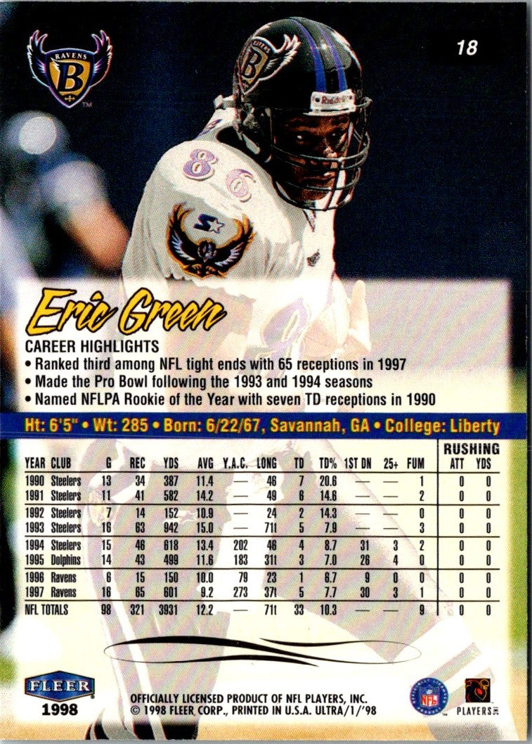 1998 Ultra Eric Green