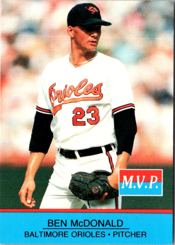 1990 MVP Big League All Stars (unlicensed) Ben McDonald #9