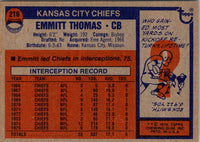 1976 Topps Emmitt Thomas #216
