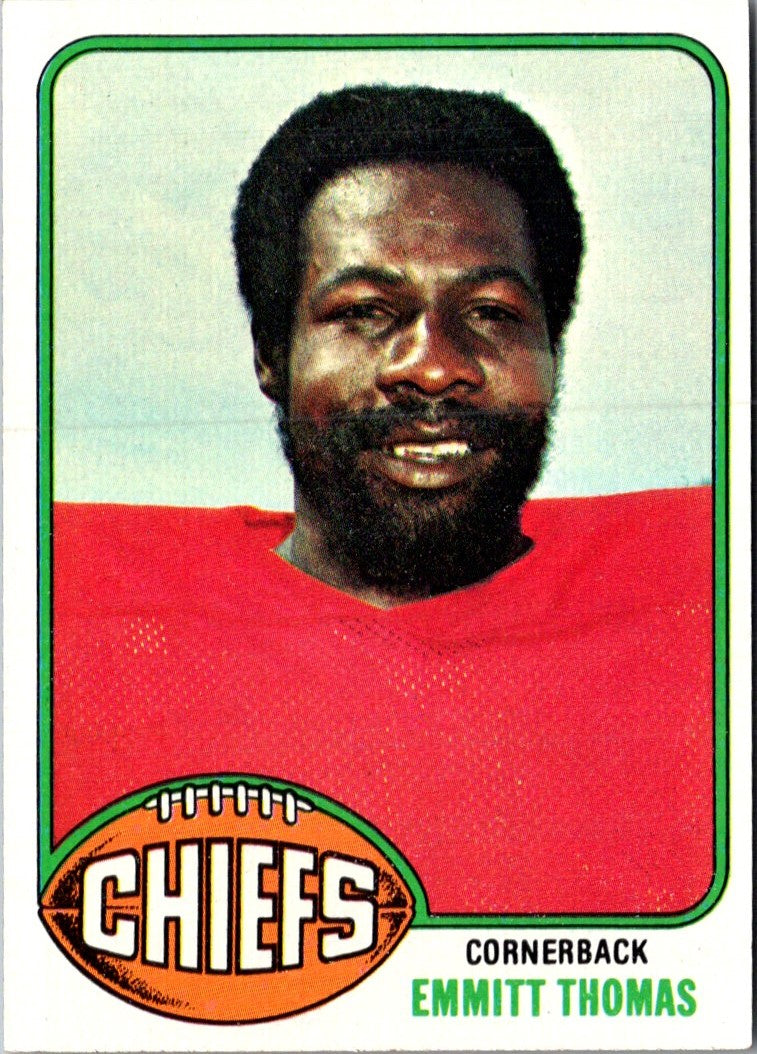 1976 Topps Emmitt Thomas