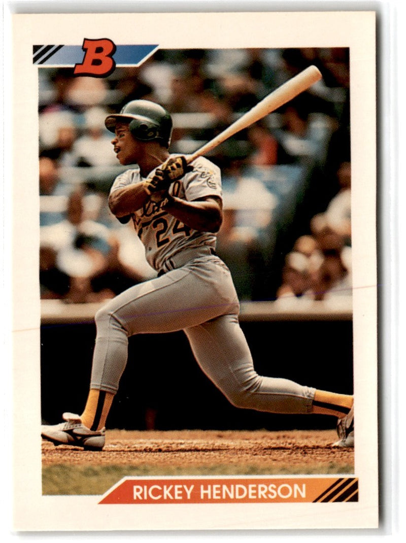 1992 Bowman Rickey Henderson