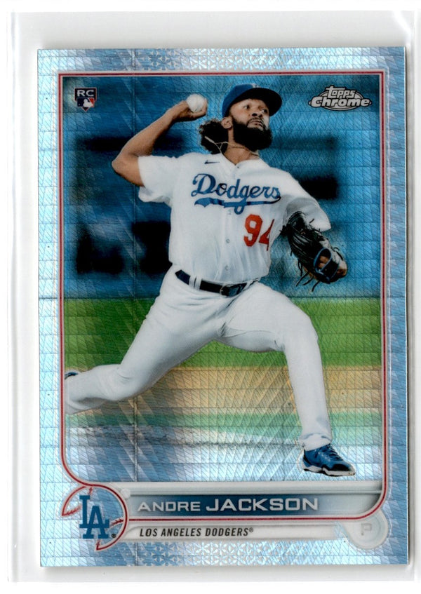 2022 Topps Chrome Andre Jackson #121 Rookie