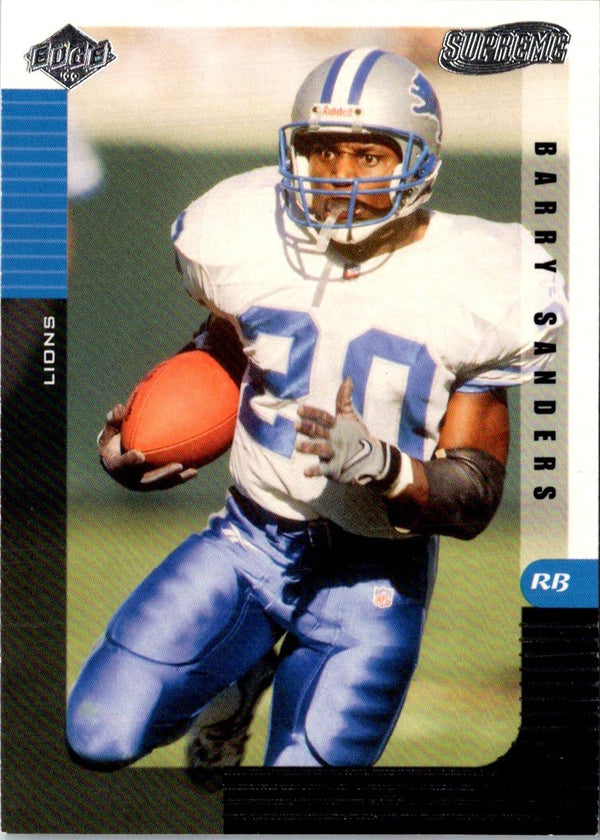 1999 Collector's Edge Supreme Gold Ingot Barry Sanders #44