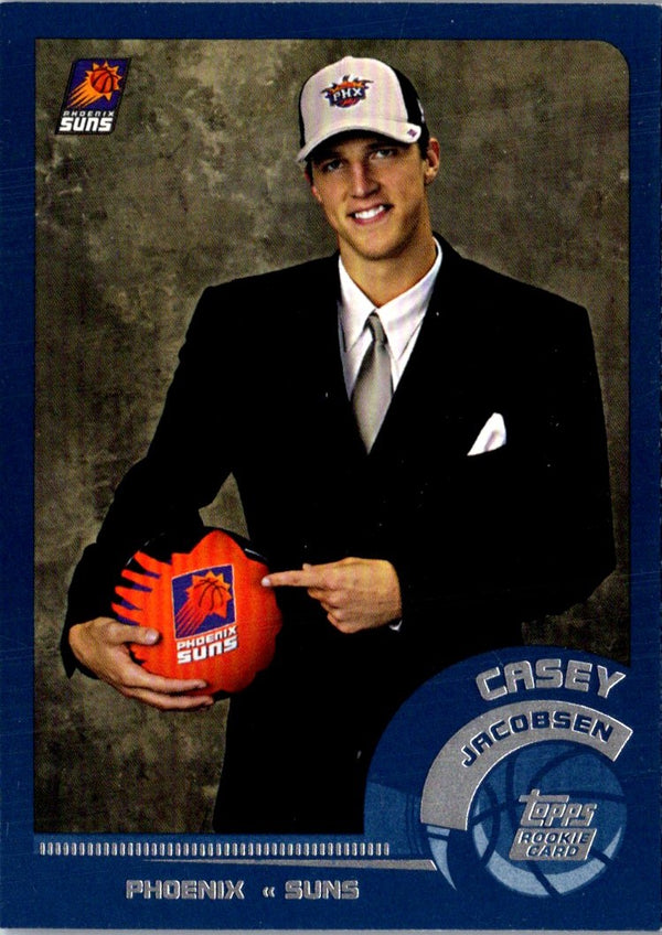 2002 Topps Casey Jacobsen #206 Rookie